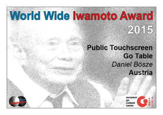 Iwamoto-Award-2015 Certificate